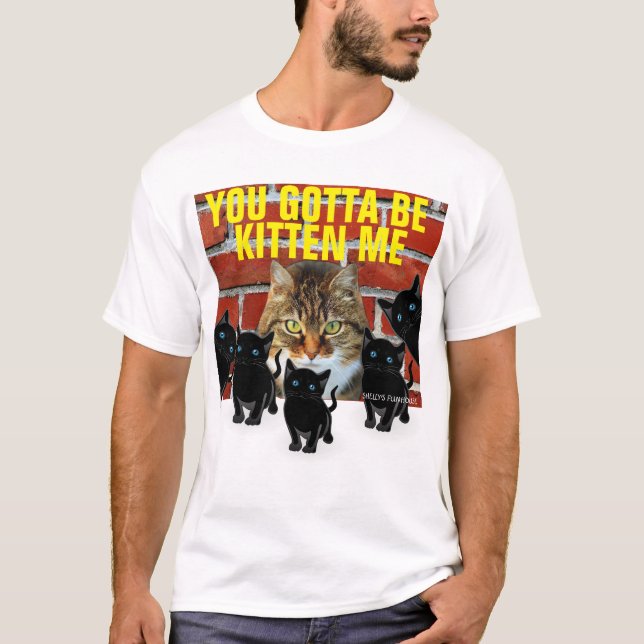 USTED CONSIGUIÓ SER GATITO YO, camisetas (Anverso)