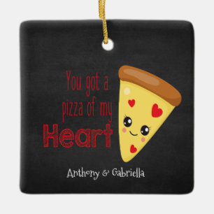 Usted consiguió una pizza de mi ornamento del