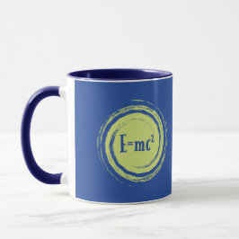 Usted de Einstein importa a menos que… taza azul
