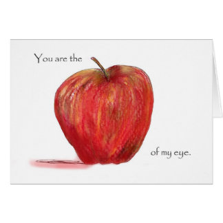 Usted es Apple de mi ojo