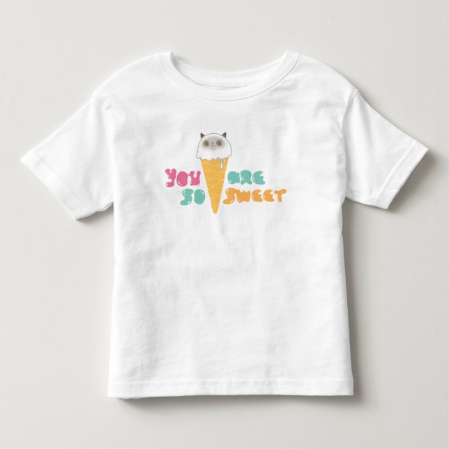 Usted es así que camiseta dulce de los niños (Anverso)