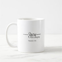 "Usted es asombroso…" Taza de motivación