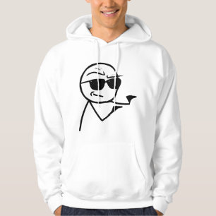 Usted es el hombre - sudadera con capucha echada a