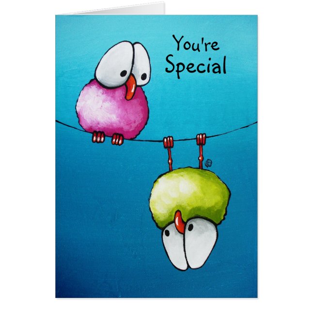 Usted es especial (Frente)