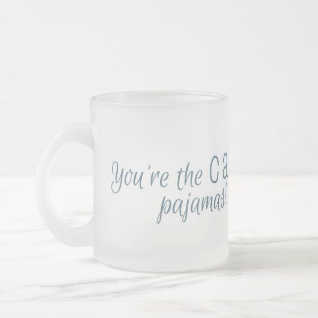 Usted es la taza de café de los pijamas del gato (Izquierda)