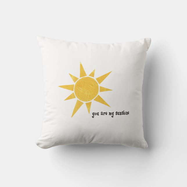 Usted es mi almohada de la sol (Anverso)