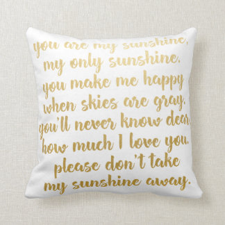 Usted es mi almohada de las letras de la sol