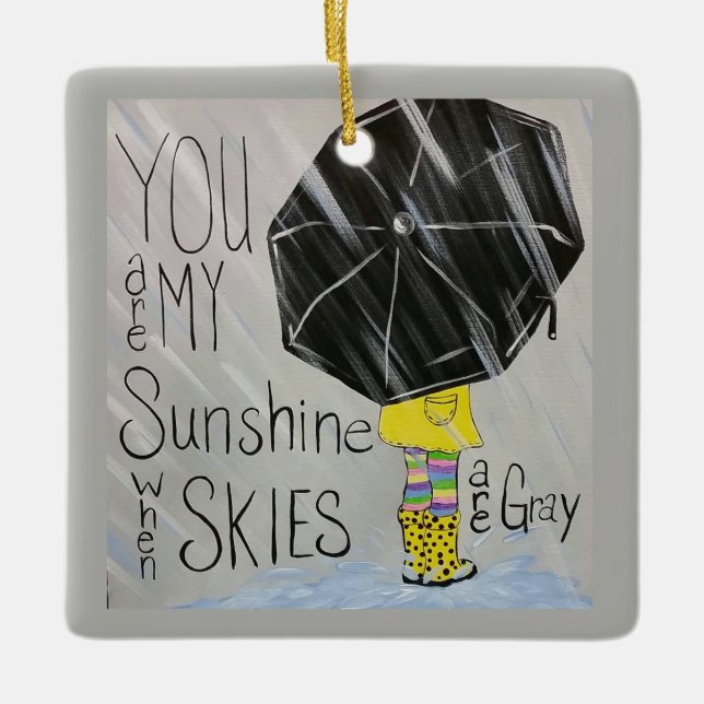 Usted es mi ornamento de la sol (Anverso)