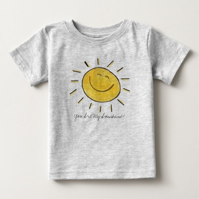 ¡Usted es mi sol! Camisa infantil (Anverso)