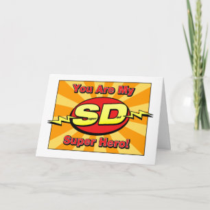 Usted es mi tarjeta del día de padre del