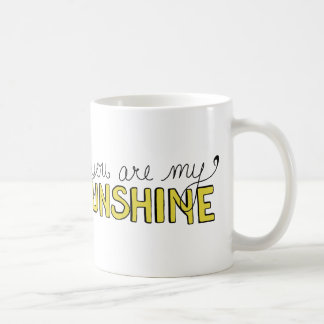Usted es mi taza de café de la sol