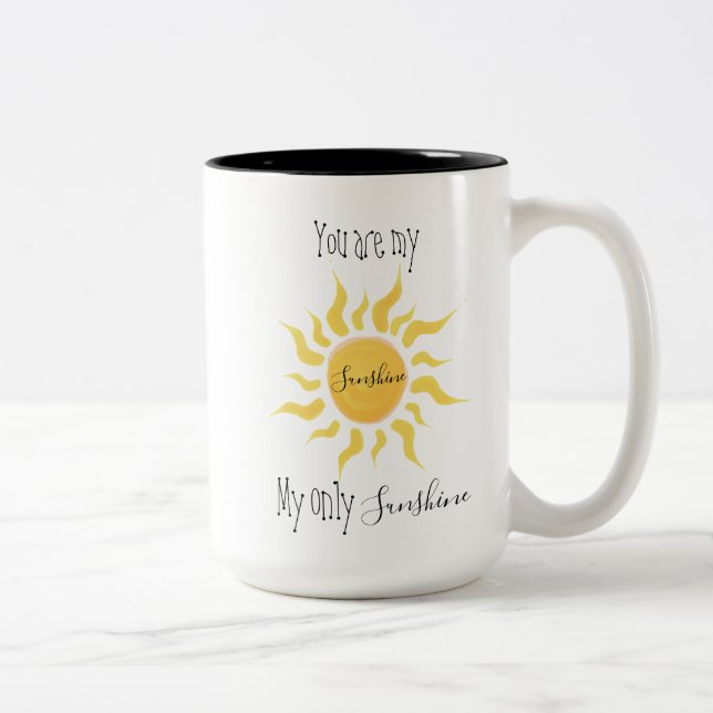 Usted es mi taza de la sol (Derecha)
