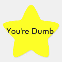 Usted es pegatina mudo