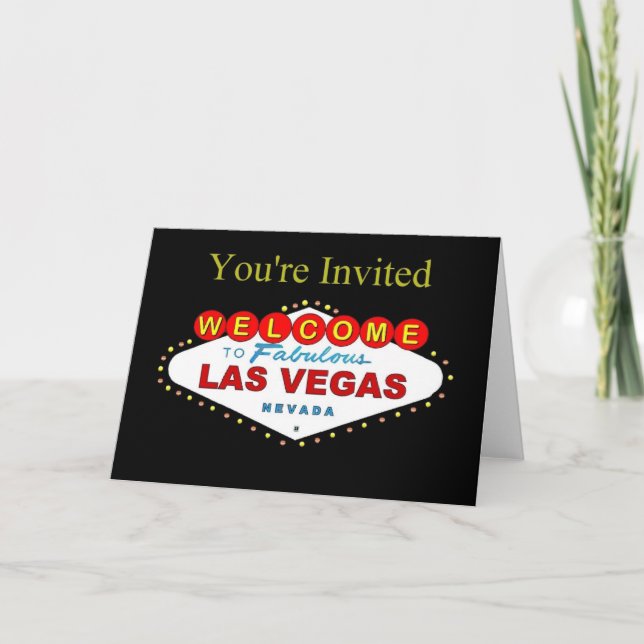 Usted es tarjetas invitadas de la invitación de (Anverso)