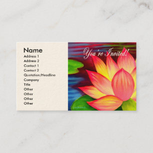 Usted es tarjetas invitadas de la invitación más -