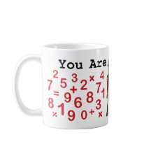 "Usted es" taza correcta del robot