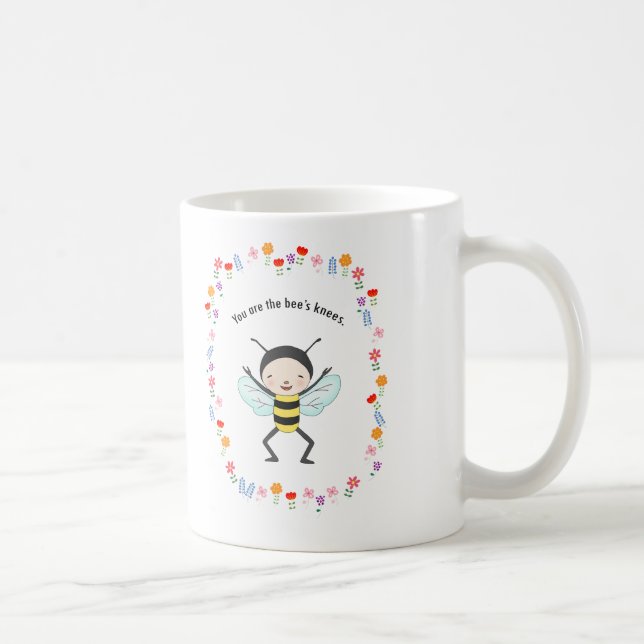 Usted es taza divertida linda de la abeja de la (Derecha)