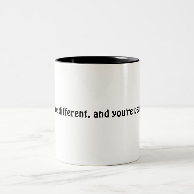 Usted es taza hermosa (Centro)