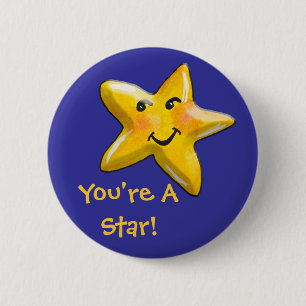 Usted es un botón del estímulo de la estrella