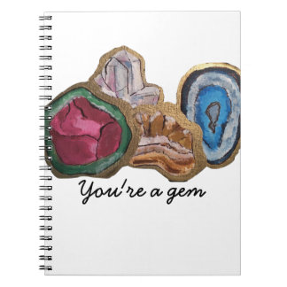Usted es un cuaderno de la gema