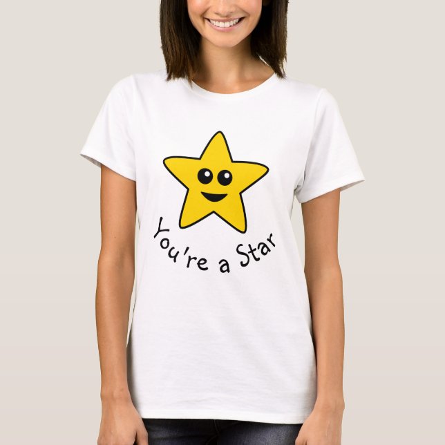Usted es una camiseta de la estrella (Anverso)