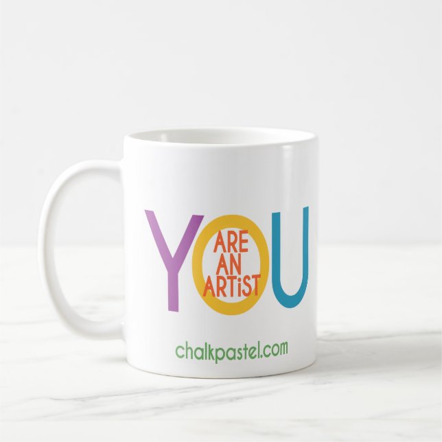 Usted ES una taza del artista (Izquierda)