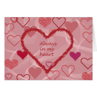 Usted estaba siempre en mi corazón