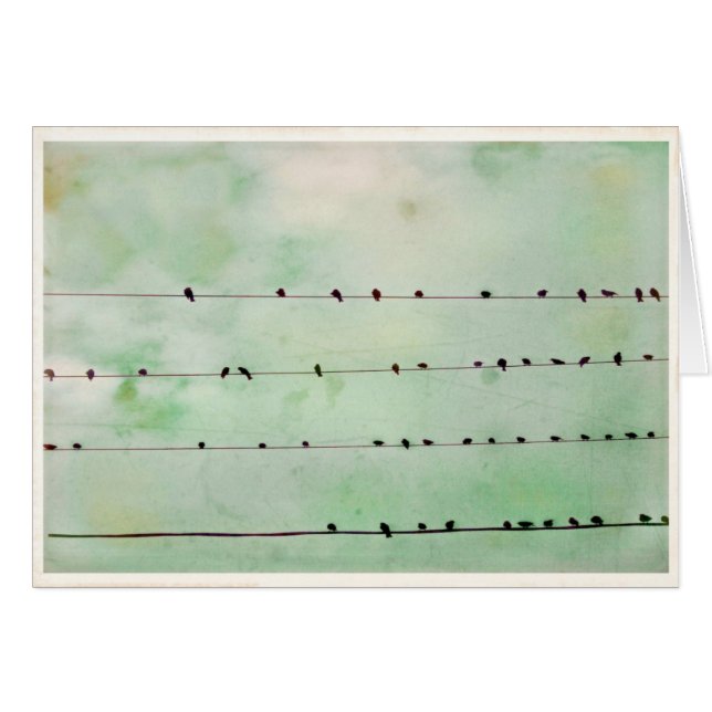 ¿Usted ha oído? - Tarjeta en blanco (Anverso (Horizontal))