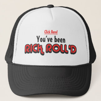 Usted ha sido gorra del camionero de Rick Roll'd