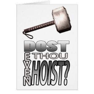 ¿Usted incluso levanta?