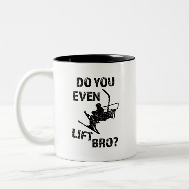 ¿Usted incluso levanta bro? taza del esquí de los (Izquierda)