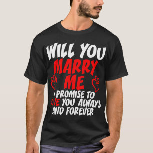 Usted me casará camiseta