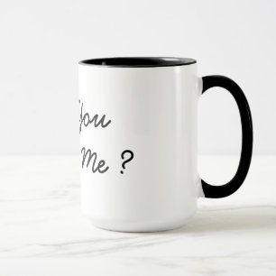 usted me casará oferta de la taza de la taza