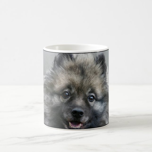 "Usted me hace taza de café del Keeshond de la (Centro)