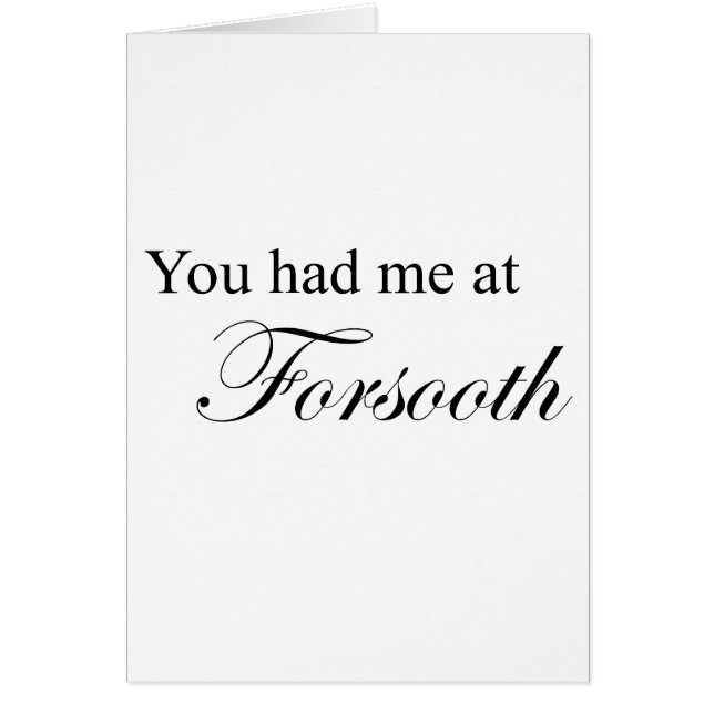 Usted me tenía en ciertamente (Frente)