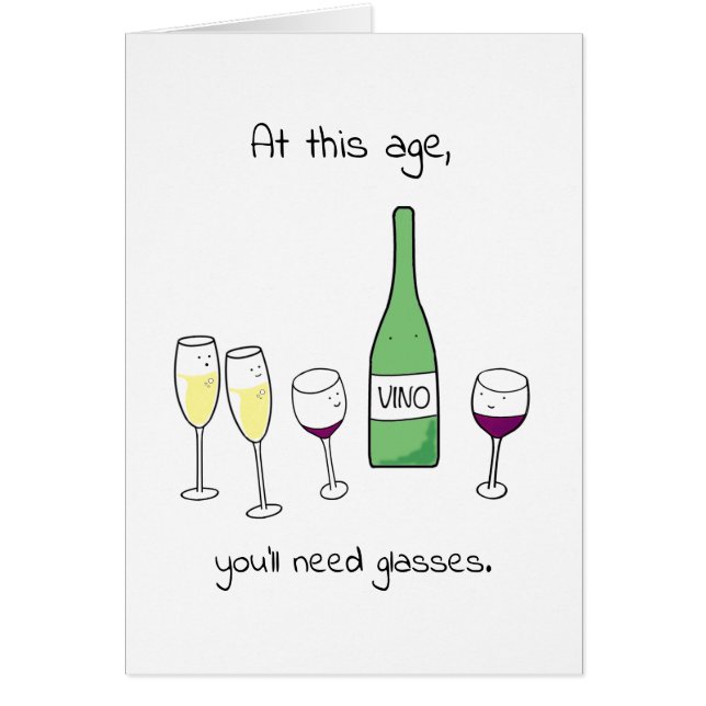 Usted necesitará los vidrios (Frente)