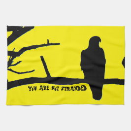 Usted no es toalla trenzada