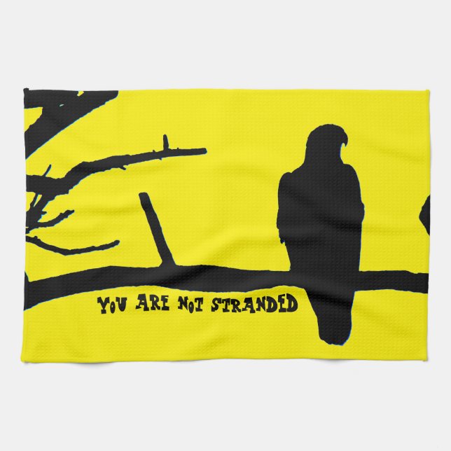 Usted no es toalla trenzada (Horizontal)