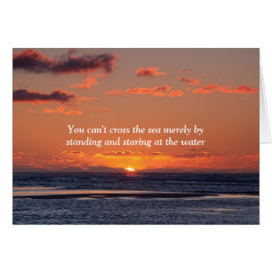 Usted no puede cruzar el mar