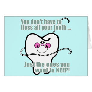 Usted no tiene que Floss todos sus dientes
