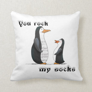Usted oscila mi almohada del pingüino de los