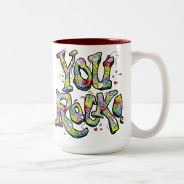¡Usted oscila! Taza