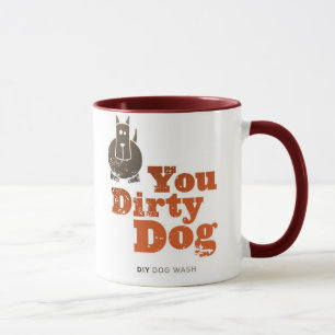 Usted perro sucio - taza de café