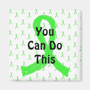 Usted puede hacer esto, imán inspirador de Lyme