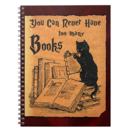 Usted puede nunca tener demasiado cuaderno de los