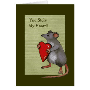 Usted robó mi corazón: Ratón, amor, romance: Arte