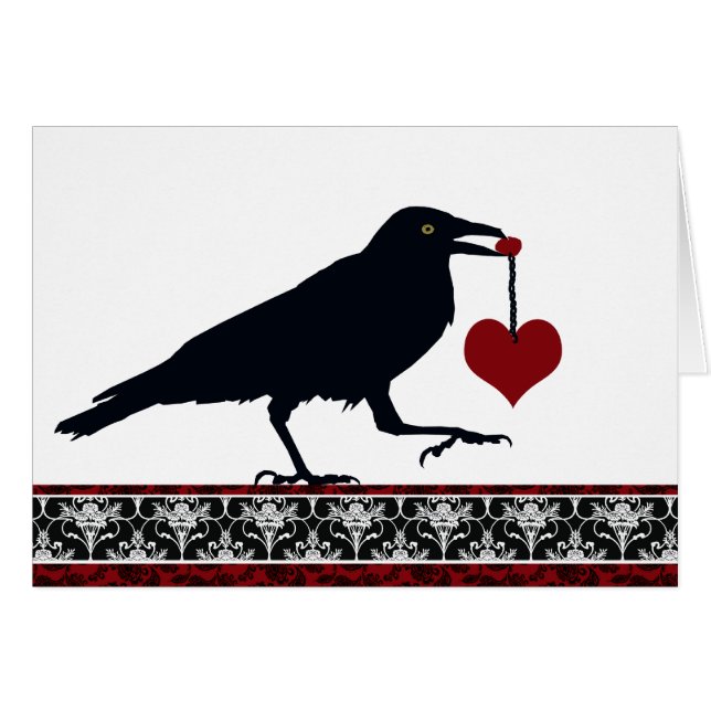 Usted robó mi cuervo del corazón (Anverso (Horizontal))