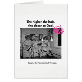 Usted sabe cuanto más alto es el pelo, más cercano