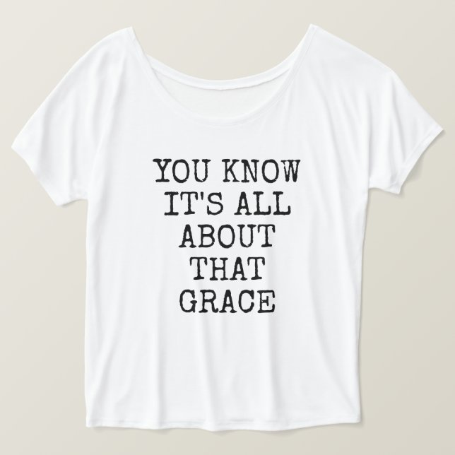 Usted sabe que está todo sobre esa camiseta (Anverso del diseño)