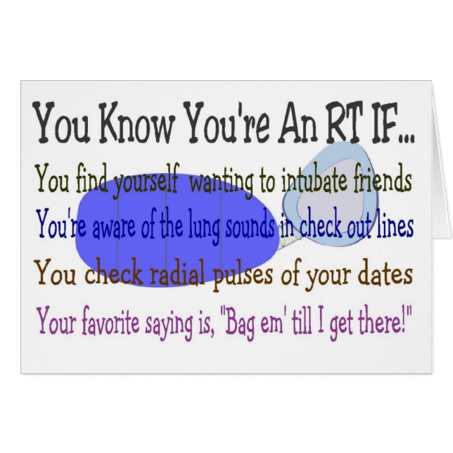 Usted SABE que USTED es UN RT SI… (Anverso (Horizontal))